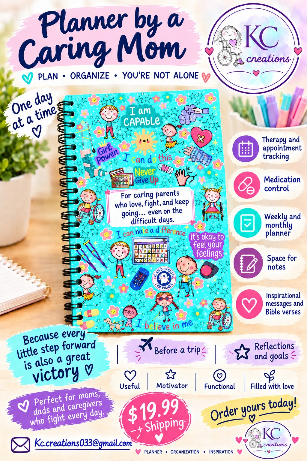 Personal Planner for Caregiving Parents